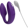 Вибратор для пар WE-VIBE SYNC 2 фиолетовый, в комплекте батарейка для пульта SNSZ3SG4